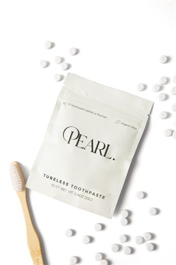 Introducing Pearl Tubeless Toothpaste